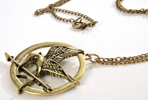 قلادة سهم من ذا هانجر جيمز فيكتوريوس موكينج جاي بيرد كاتنيس إيفردين دبوس سهم برونزية in Kuwait