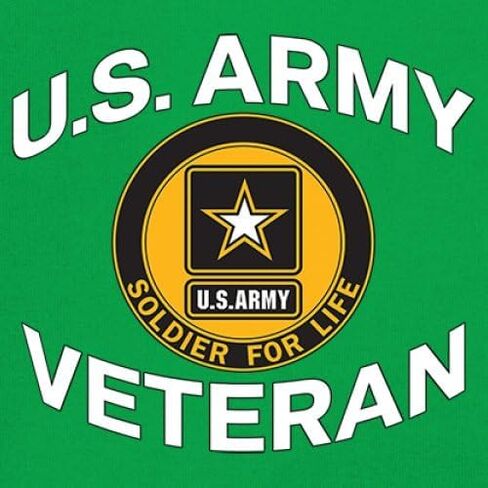 US Army Veteran Soldier for Life Long Sleeve T-Shirt Military Pride DD 214 Patriotic Armed Forces Gear Licensed in Saudi Arabia