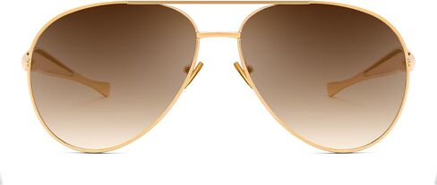 FEISEDY Oversized Aviator Sunglasses Women Men - Retro Gold Metal Chunky Frame, UV400 for Driving & Daily Wear B0311 in Saudi Arabia