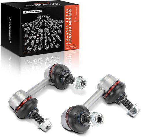 A-Premium 2 × وصلات قضيب التثبيت الخلفية، متوافقة مع Honda Civic 2006-2015، Fit 2014، Acura ILX 2013-2019، CSX 2006-2011 in Saudi Arabia