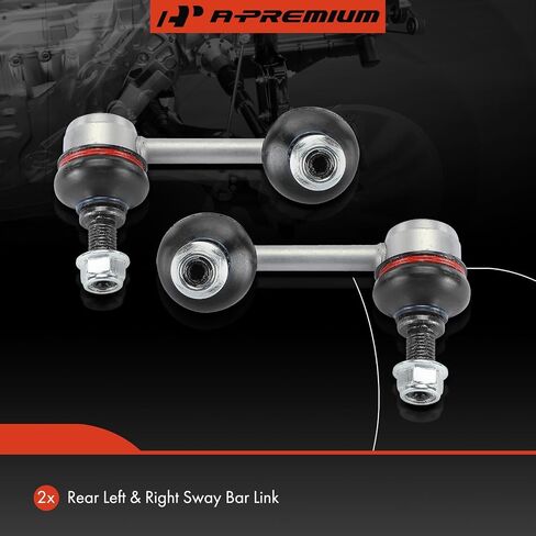 A-Premium 2 × وصلات قضيب التثبيت الخلفية، متوافقة مع Honda Civic 2006-2015، Fit 2014، Acura ILX 2013-2019، CSX 2006-2011 in Saudi Arabia