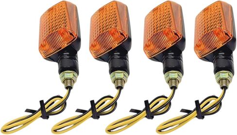 Mini Turn Signals Replacement For Honda CB250 350 400 500 650 900 Shadow 750 For Nighthawk 4PCS in Saudi Arabia
