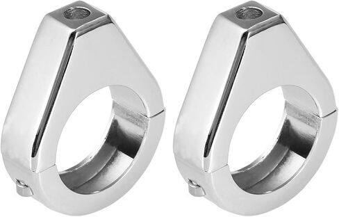 Motorcycle Turn Light Mount Bracket 41mm Fork Clamps, Aluminium Alloy, , Easy to Install (Electrosilvering) in Saudi Arabia