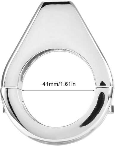 Motorcycle Turn Light Mount Bracket 41mm Fork Clamps, Aluminium Alloy, , Easy to Install (Electrosilvering) in Saudi Arabia