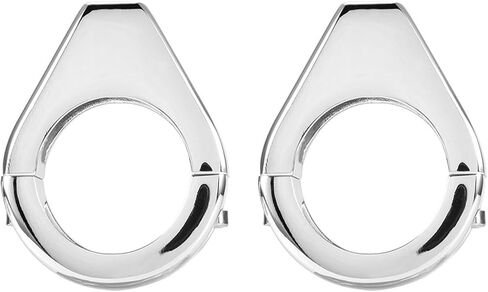 Motorcycle Turn Light Mount Bracket 41mm Fork Clamps, Aluminium Alloy, , Easy to Install (Electrosilvering) in Saudi Arabia