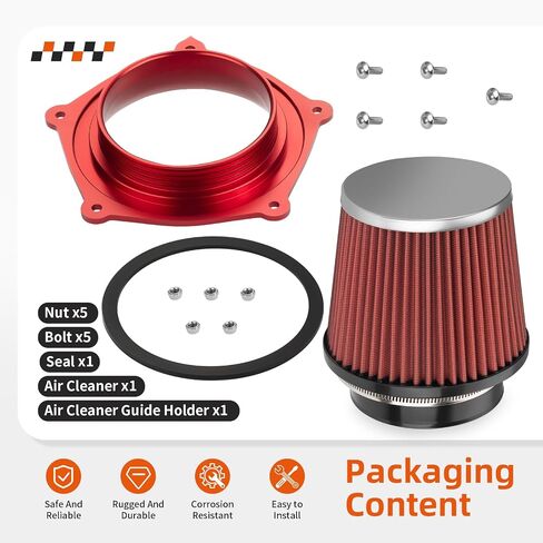 Air Filter w/Guide Holder Kit For Yamaha YFZ450 YFZ450R YFZ450X 2008-2024 5TG-14451-00-00 in Saudi Arabia