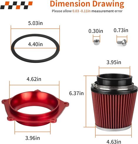 Air Filter w/Guide Holder Kit For Yamaha YFZ450 YFZ450R YFZ450X 2008-2024 5TG-14451-00-00 in Saudi Arabia