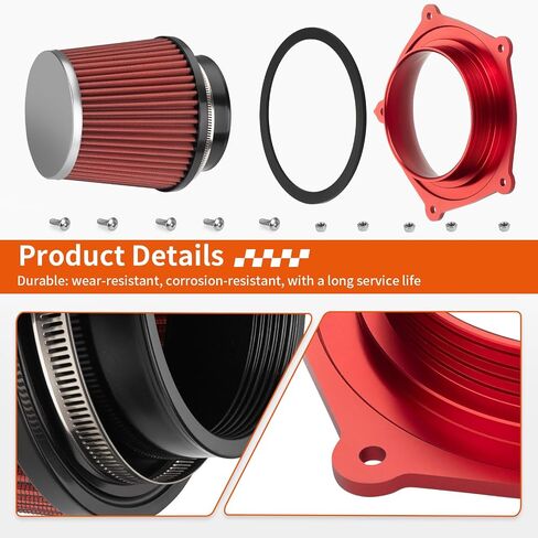 Air Filter w/Guide Holder Kit For Yamaha YFZ450 YFZ450R YFZ450X 2008-2024 5TG-14451-00-00 in Saudi Arabia