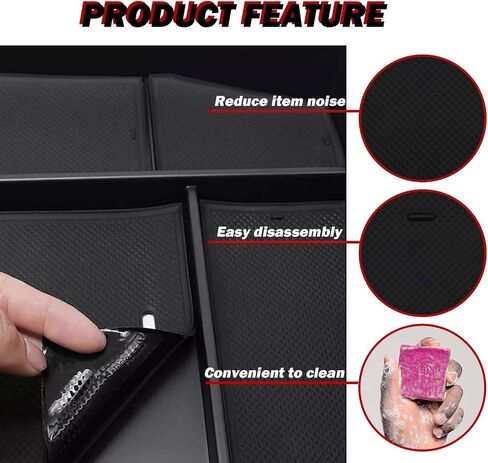 Center Console Organizer Tray Compatible With Ford F150 2015 2016 2017 2018 2019 2020 Storage Box Insert Armrest Tray-Full Console w/Bucket Seats ONLY (Fit for F150 2015-2020) in Saudi Arabia