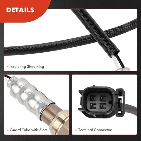 A-Premium O2 Oxygen Sensor Compatible with Honda Pilot 16-20, Ridgeline 17-19, Crosstour 13-15 & Acura MDX 14-16, RDX 13-16, TLX 15-19, RLX, 3.5L, Upstream and Downstream, 4-PC Set in Saudi Arabia