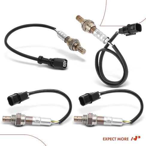 A-Premium O2 Oxygen Sensor Compatible with Honda Pilot 16-20, Ridgeline 17-19, Crosstour 13-15 & Acura MDX 14-16, RDX 13-16, TLX 15-19, RLX, 3.5L, Upstream and Downstream, 4-PC Set in Saudi Arabia