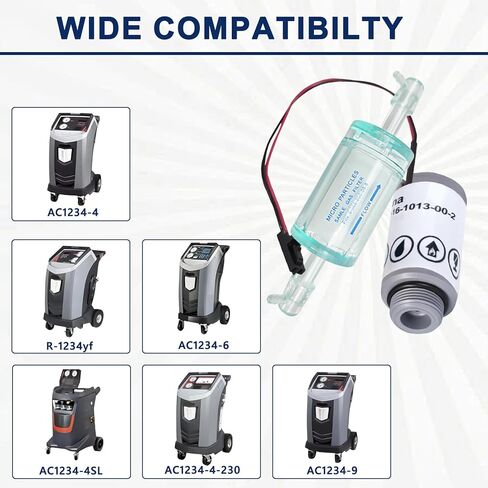 مستشعر O2 16916 متوافق مع مستشعر Robinair 16916 البديل، مستشعر O2 1-16-1013-00-2، يناسب أجهزة التيار المتردد R1234yf - يتضمن فلتر معرف المبرد 16913. in Kuwait