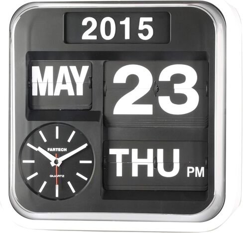 FARTECH Auto Calendar Flip Clock AD-640 (Standard) in Saudi Arabia
