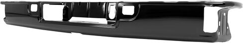 شريط وجه ممتص الصدمات الخلفي من KUAFU متوافق مع 2016-2021 Nissan Titan XD، 2017-2021 Nissan Titan لاستبدال NI1102169،85030EZ30C مع فتحات خطاف سحب، مسحوق فولاذي مطلي باللون الأسود in Saudi Arabia
