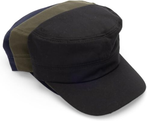 Cadet Army Cap Military Style Hats Flat Top Cap Baseball Hat for Men Women in Saudi Arabia