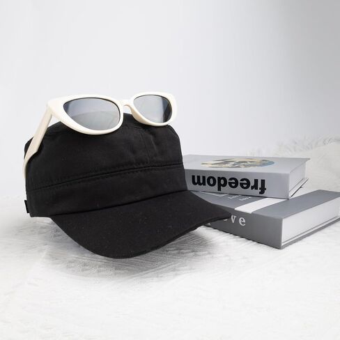 Cadet Army Cap Military Style Hats Flat Top Cap Baseball Hat for Men Women in Saudi Arabia