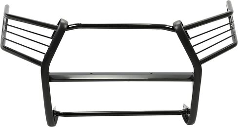 واقي الفرشاة متوافق مع 2016-2023 Toyota Tacoma Alloy Steel Grille Guard مطلي بمسحوق أسود in Saudi Arabia