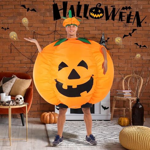 Halloween Inflatable Costumes for Adult Blow-up Costume Cosplay Party Clothes Outfit Gift for Men Women in Saudi Arabia