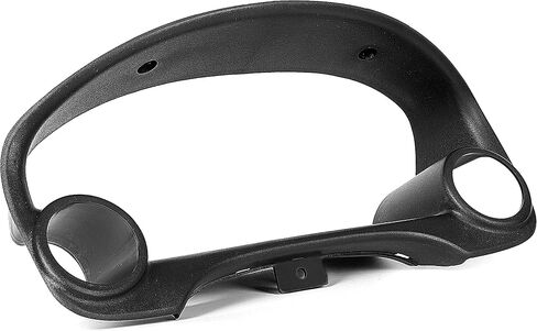 HECASA Cluster Bezel Compatible with 1996-2000 Honda Civic Black 2-Gauge Dual Gauge Cluster Bezel 52mm-60mm in Saudi Arabia