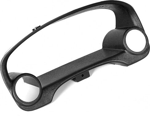 HECASA Cluster Bezel Compatible with 1996-2000 Honda Civic Black 2-Gauge Dual Gauge Cluster Bezel 52mm-60mm in Saudi Arabia