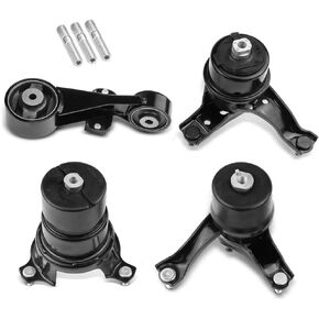 مجموعة تركيب المحرك متوافقة مع 2012 2013 2014 2015 2016 2017 Toyota Camry 2.5L ناقل حركة أوتوماتيكي مجموعة تثبيت المحرك 4 قطع، استبدال # A72004HY A62081 A4288 A62062 in Kuwait