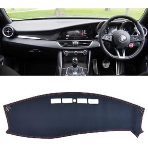 Leather Dashmat Dashboard Cover Pad Dash Mat Carpet,for Alfa Romeo Giulia 952 2017 2018 2019 2020 2021 Accessories in Saudi Arabia