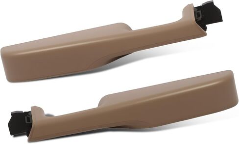 Pair Beige Front Door Armrest Handle Driver Passenger Side Compatible with 1999-2006 Suburban Tahoe Yukon Avalanche Escalade 12472876 in Saudi Arabia