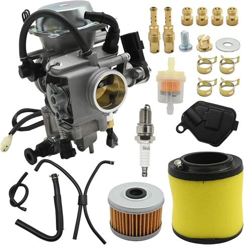 طقم مكربن ​​16100-HN2-A01، بديل لسيارة Honda FourTrax 500 Foreman Rubicon Foreman TRX500TM TRX500FE 2001-2012، يستبدل 16100-HN2-003 16100-HP0-305 in Saudi Arabia