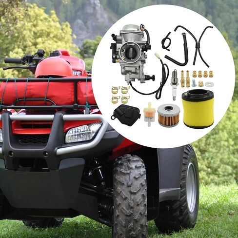 طقم مكربن ​​16100-HN2-A01، بديل لسيارة Honda FourTrax 500 Foreman Rubicon Foreman TRX500TM TRX500FE 2001-2012، يستبدل 16100-HN2-003 16100-HP0-305 in Saudi Arabia