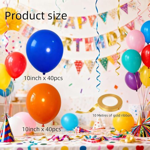 80 قطعة من بالونات اللاتكس باللونين الأخضر والأسود مقاس 25.4 سم، لعبة تزيين حفلات التخرج وحفلات استقبال المولود الجديد وحفلات الزفاف وأعياد الميلاد (أصفر داكن) in Kuwait