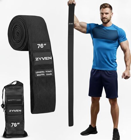Premium Performance 76" Extended-Length High-Resistance Bands for Ultimate Strength, Mobility, and Plyometric Workouts in Saudi Arabia