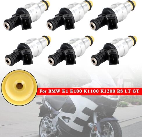 4 قطعة حاقن وقود دراجة نارية صالح لسيارات BMW K1 K100 K1100 K1200 RS LT GT # OEM 0280150705 in Saudi Arabia