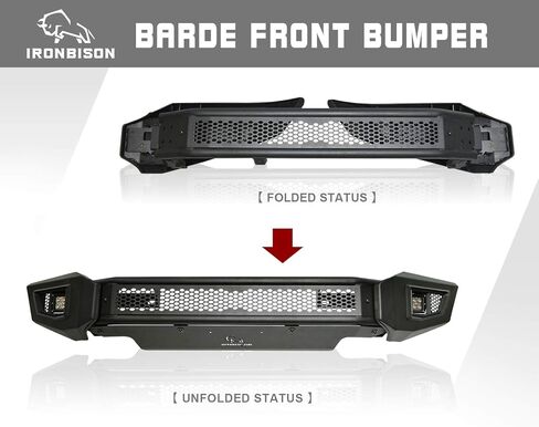 المصد الأمامي متوافق مع 2016-2018 تشيفي سيلفرادو 1500 بيك اب شاحنة الطرق الوعرة مع 2 LED ضوء الضباب سبلاش يمكن إضافة 30 بوصة ضوء LED ناعم أسود محكم in Kuwait