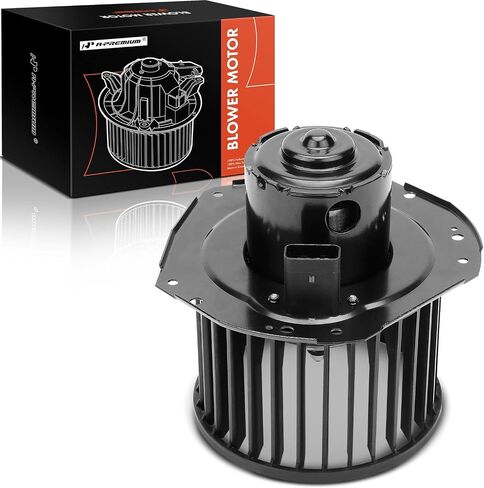 A-Premium HVAC Blower Heater Motor with Fan Cage Compatible with Chevrolet Lumina APV & Buick LeSabre & Cadillac DeVille, Eldorado, Fleetwood, Seville & Oldsmobile 98 & Pontiac Bonneville, Front Side in Saudi Arabia