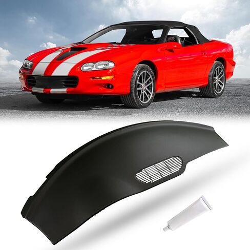 غطاء غطاء DashSkin مصبوب متوافق مع 2000-2002 Camaro وFirebird باللون الأسود - صنع في الولايات المتحدة الأمريكية in Kuwait