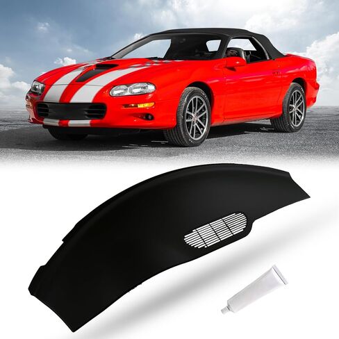 غطاء غطاء DashSkin مصبوب متوافق مع 2000-2002 Camaro وFirebird باللون الأسود - صنع في الولايات المتحدة الأمريكية in Kuwait