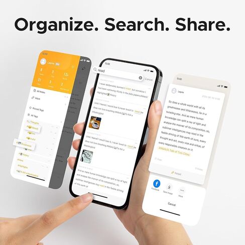 VYU iMark Pen Scanner Reading Pen Digital Highlighter Book Scan, Book Markers for Reading, OCR Scanner - for iOS/Android - Bluetooth in Saudi Arabia