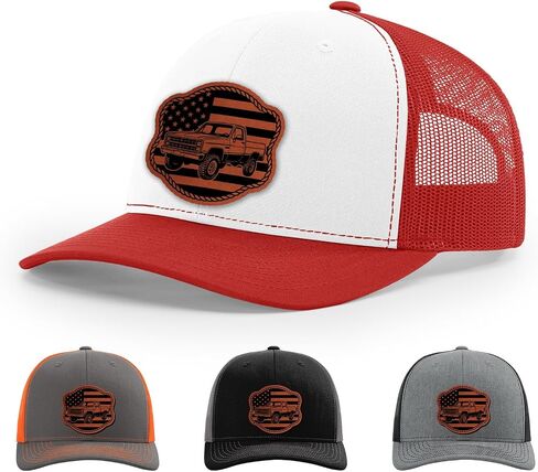 Square Body Truck, American Flag Rope, 80s Chevy Truck Hat in Saudi Arabia
