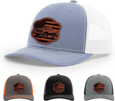 Square Body Truck, American Flag Rope, 80s Chevy Truck Hat in Saudi Arabia