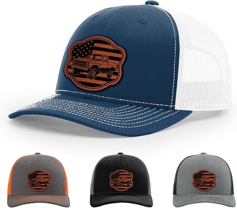 Square Body Truck, American Flag Rope, 80s Chevy Truck Hat in Saudi Arabia