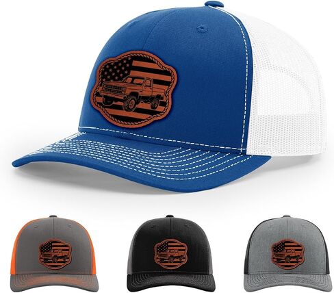 Square Body Truck, American Flag Rope, 80s Chevy Truck Hat in Saudi Arabia