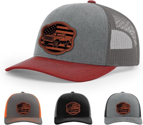 Square Body Truck, American Flag Rope, 80s Chevy Truck Hat in Saudi Arabia