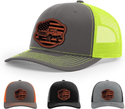 Square Body Truck, American Flag Rope, 80s Chevy Truck Hat in Saudi Arabia