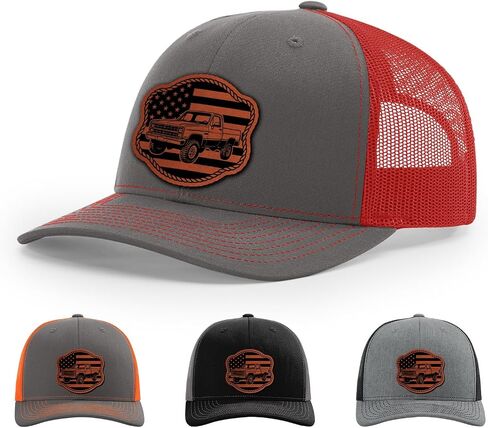 Square Body Truck, American Flag Rope, 80s Chevy Truck Hat in Saudi Arabia