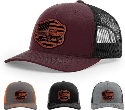 Square Body Truck, American Flag Rope, 80s Chevy Truck Hat in Saudi Arabia
