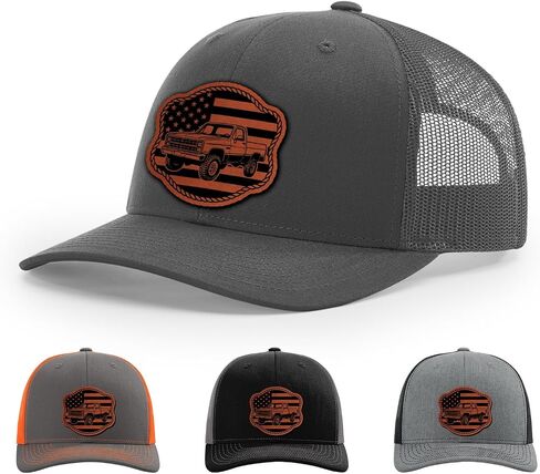 Square Body Truck, American Flag Rope, 80s Chevy Truck Hat in Saudi Arabia