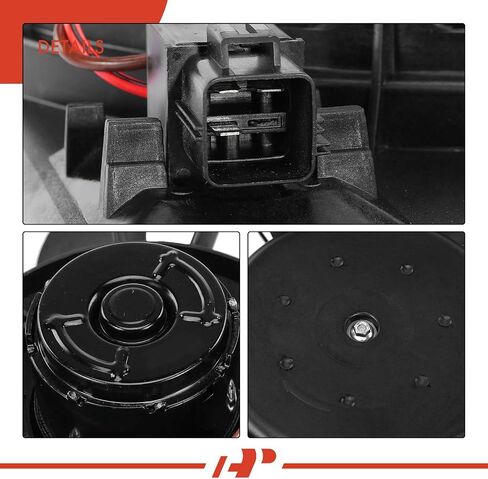 A-Premium Engine Radiator Cooling Fan Assembly Compatible with Select Ford Models - Focus 2008-2011, 2.0L - with Air Conditioning in Saudi Arabia