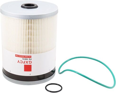 FS19915 Fuel Water Separator Filter Replace A4720921205 A0000903651 P551011 PF9804 33655 L9915F CS11122 P550854 Compatible with ISX15 DD13 DD15 DD16 Detroit Diesel Freightliner 108SD 114SD (Pack of 4) in Saudi Arabia
