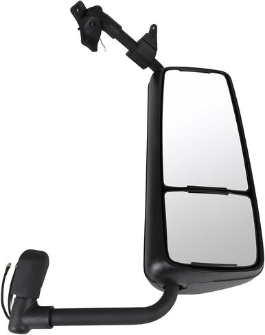 SCITOO Right Passenger Side Door Mirror Black Housing Power Adjusted Heated Truck Hood Mirror Replacement Fit for Volvo VNL/Volvo VN 400/430/630/670/740/760/860 in Saudi Arabia