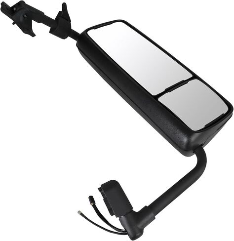 SCITOO Right Passenger Side Door Mirror Black Housing Power Adjusted Heated Truck Hood Mirror Replacement Fit for Volvo VNL/Volvo VN 400/430/630/670/740/760/860 in Saudi Arabia